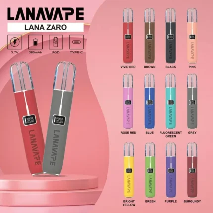LANA/拉納 LANA拉納皮革主機 兩檔功率可調 380mAh電池 10種顏色