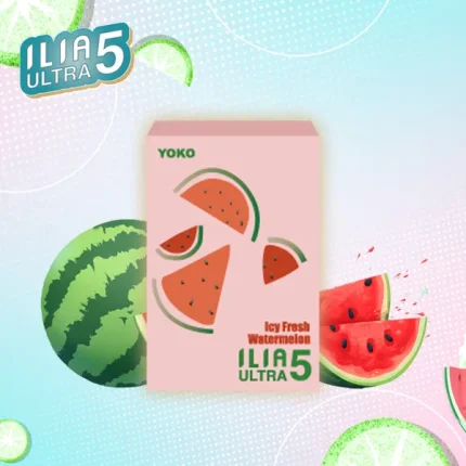 冰鮮西瓜口味 ILIA煙蛋 ULTRA 5 替換式設計 3顆裝
