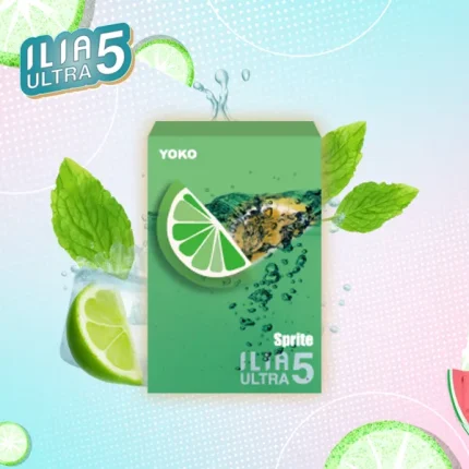 電子煙煙彈 哩亞ILIA ULTRA 5菸彈 23種口味 激爽雪碧